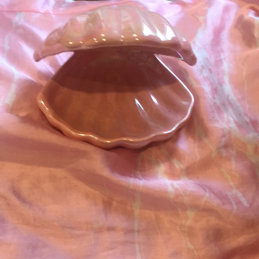 Pink shell lamp - Picture 2 of 3